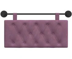 Pakabinamas lovos galvūgalis Violetinė Aksomas