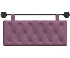 Pakabinamas lovos galvūgalis Violetinė Aksomas