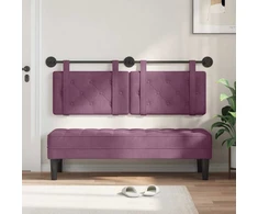 Pakabinamas lovos galvūgalis Violetinė Aksomas