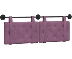 Pakabinamas lovos galvūgalis Violetinė Aksomas