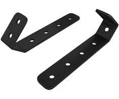 Kabliai 2 pcs Juoda M5 x 110 mm Geležis