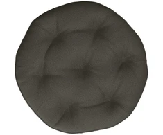 Kaboji pagalvė VIANEN 100% poliesteris Antracito Ø 40 x 10 cm