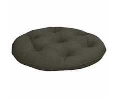 Kaboji pagalvė VIANEN 100% poliesteris Antracito Ø 40 x 10 cm
