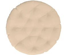 Kaboji pagalvė VIANEN 100% poliesteris Kreminė Ø 80 x 12 cm