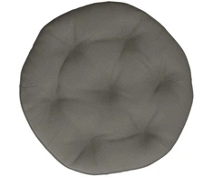 Kaboji pagalvė VIANEN 100% poliesteris Pilka Ø 50 x 10 cm