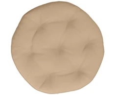 Kaboji pagalvė VIANEN 100% poliesteris Smėlio Ø 45 x 10 cm