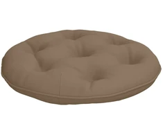 Kaboji pagalvė VIANEN 100% poliesteris Taupe Ø 45 x 10 cm