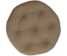 Kaboji pagalvė VIANEN 100% poliesteris Taupe Ø 40 x 10 cm