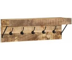 Paltas su saugykla Ruda 73 x 19 x 23 cm Mango medienos masyvas