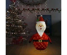 Kalėdinė dekoracija Kalėdų Senelis, 120cm, audinys, LED