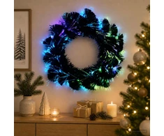 Kalėdinė girlanda 24 LED Įvairių spalvų PVC