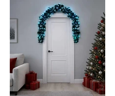 Kalėdinė girlanda 48 LED Įvairių spalvų PVC