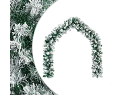 Kalėdinė girlanda Balta 270 cm PVC