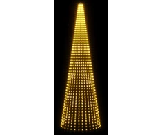 Kalėdų eglutės lemputės su smeigėmis 1632 LED Šilta balta ir