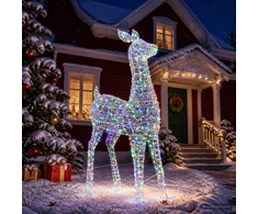 Kalėdinis LED elnio figūros apšvietimas LOVIISA 900 LED