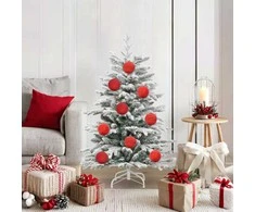 Kalėdų Ornamentų Rinkinys XL 15 pcs Raudona Plastmasė