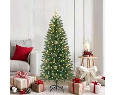 Kalėdinių Kraitės Rinkinys 61 vnt. 150 LED Šilta balta Ø 6 cm
