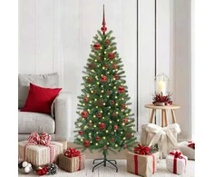 Kalėdinių Kraitės Rinkinys su 150 LED 61 pcs Raudona Plastmasė