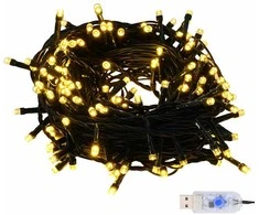 Kalėdinių Kraitės Rinkinys su 300 LED 120 pcs Mėlyna Plastmasė