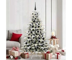 Kalėdinių Kraitės Rinkinys su 300 LED 120 pcs Juoda Plastmasė