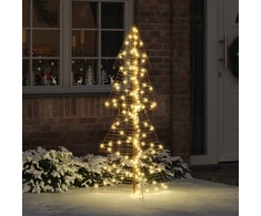 Kalėdų eglutė 160 LED Šilta balta 150 cm PET