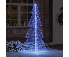 Kalėdų eglutė 240 LED Mėlyna 180 cm Akrilas