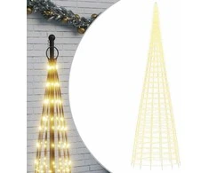 LED Kalėdų eglutė 3000 LED šiltai balta 800 cm
