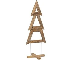 Kalėdų eglutė s stovu Ruda 149,5 cm Tikmedžio masyvas