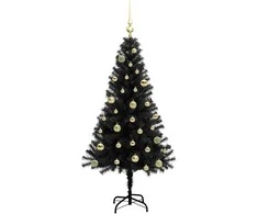 Kalėdų eglutė Juoda 150 cm PVC