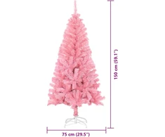 Kalėdų eglutė Rožinė 150 cm PVC