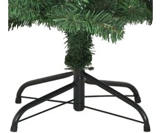 Kalėdų eglutė su 150 LED s stovu Žalia 120 cm PVC