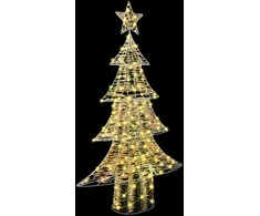 Kalėdų eglutė su 160 LED Šilta balta 150 cm PET