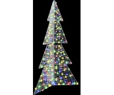 Kalėdų eglutė su 240 LED Įvairiaspalvis 180 cm Akrilas