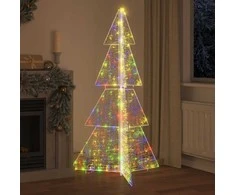Kalėdų eglutė 240 LED Įvairiaspalvis 180 cm Akrilas