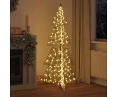 Kalėdų eglutė 240 LED Šilta balta 180 cm PET