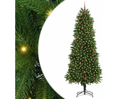 Kalėdų eglutė su 300 LED s stovu Žalia 240 cm PE