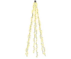 Kalėdų eglutės lemputės su 6 LED 540 LED Šilta balta
