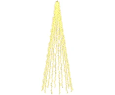 Kalėdinės eglutės girliandos su 12 LED lempučių 1608 LED