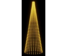 Kalėdų eglutės lemputės su smeigėmis 1148 LED Šilta balta ir