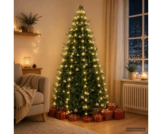 Kalėdų eglutės lemputės 180 LED Šilta balta 180 cm
