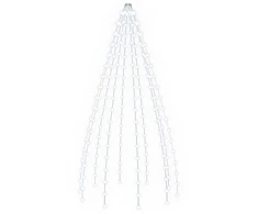 Kalėdų eglutės lemputės 180 LED Šalta balta 180 cm