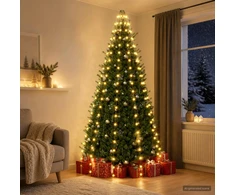 Kalėdų eglutės lemputės 210 LED Šilta balta 210 cm