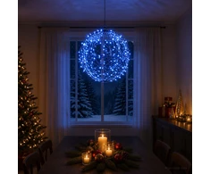 Kalėdų finialo šviesa 200 LED Mėlyna Ø 20 x 22 cm