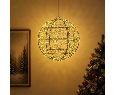Kalėdų finialo šviesa 300 LED Šilta balta Ø 30 x 32 cm