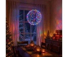 Kalėdų finialo šviesa 500 LED Įvairių spalvų Ø 40 x 42 cm