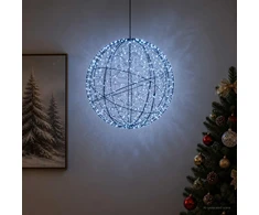 Kalėdų finialo šviesa 500 LED Šalta balta Ø 40 x 42 cm