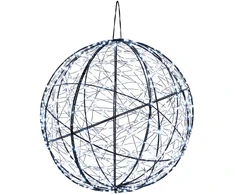 Kalėdų finialo šviesa 750 LED Šalta balta Ø 50 x 52 cm