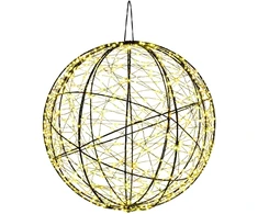 Kalėdų finialo šviesa 750 LED Šilta balta Ø 50 x 52 cm