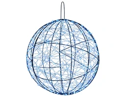 Kalėdų finialo šviesa 950 LED Mėlyna Skersmuo 60 x 63 cm