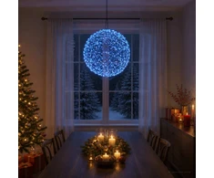 Kalėdų finialo šviesa 950 LED Mėlyna Skersmuo 60 x 63 cm